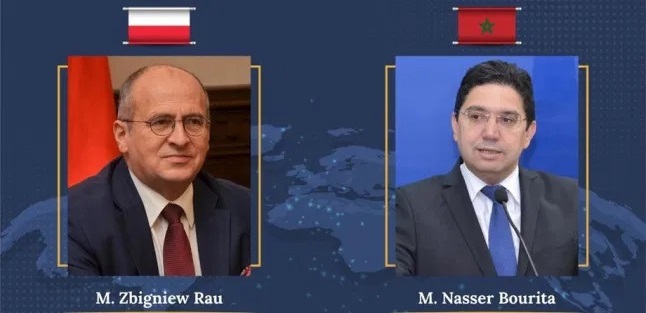 بوريطة يتباحث توطيد العلاقات بين المغرب وبولونيا مع نظيره البولوني