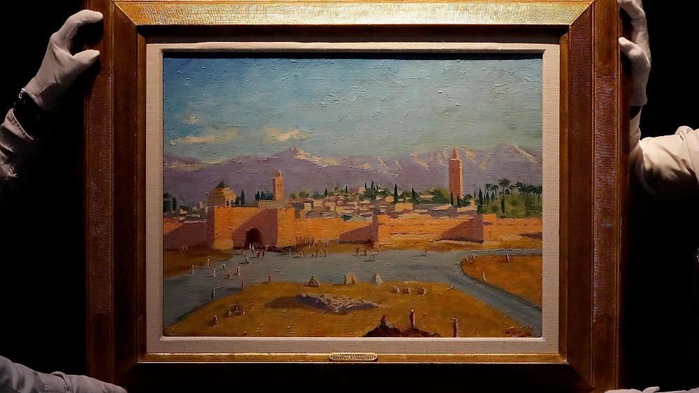 بيع لوحة تشرشل التي تجسد مسجد الكتبية بمبلغ يناهز 8,1 مليون أورو في لندن