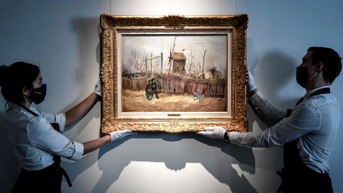 بيع لوحة للفنان الهولندي فان غوخ مقابل أكثر من 15 مليون دولار