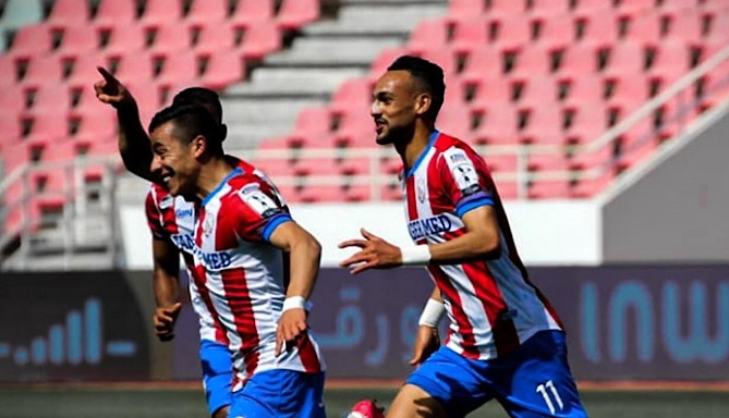  فريق المغرب التطواني يفوز على نهضة الزمامرة 