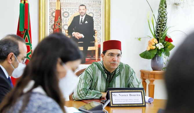  بوريطة يتباحث مع نظيرته النرويجية 