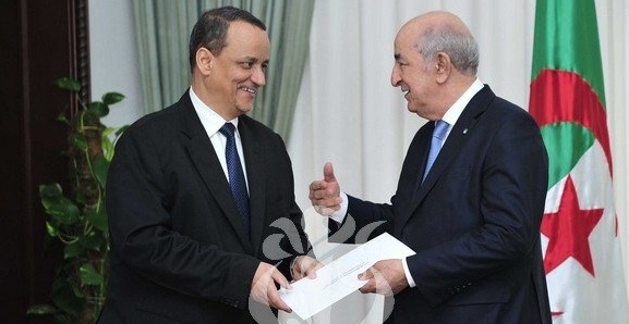  تبون يستقبل وزير خارجية موريتانيا حاملا رسالة من الرئيس 