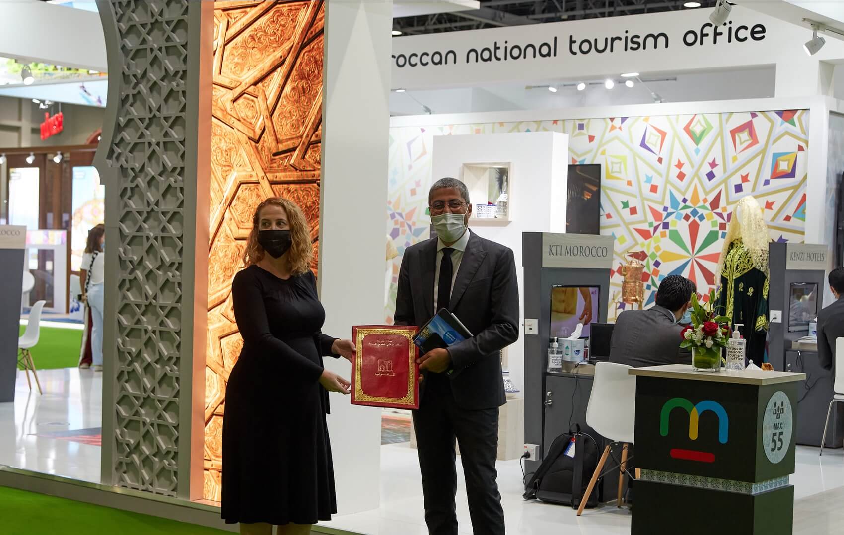 المكتب الوطني المغربي للسياحة يبرز مؤهلات المملكة بالمعرض الدولي لـ"سوق السفر العربي" بدبي