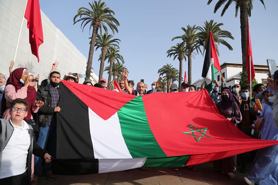  تضامنا مع فلسطين وتنديدا باعتداءات إسرائيل.. احتجاجات عارمة بمختلف المدن المغربية 