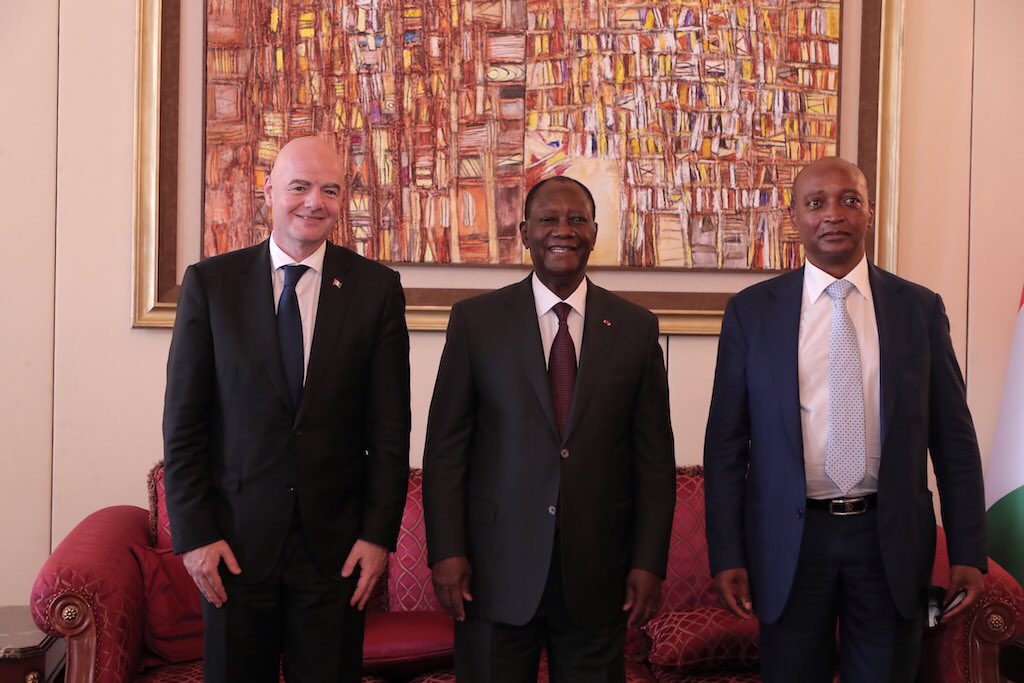 انفانتينو يواصل لقاءاته مع زعماء الدول الإفريقية.. ومشروع الـ Super League مطروح على طاولة النقاش