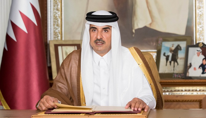  أمير قطر يعفي وزير المالية عقب توقيفه على خلفية شبهة فساد 