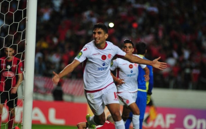  الكرتي يقود الوداد لنصف نهائي دوري أبطال إفريقيا بعد الانتصار على مولودية الجزائر 