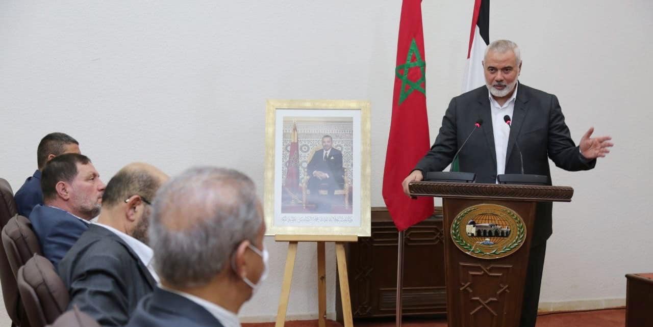 حركة "حماس" تثمن الجهود المغربية الداعمة للقضية الفلسطينية.. وهنيّة: نقدّر الاجماع المغربي حول نضالنا