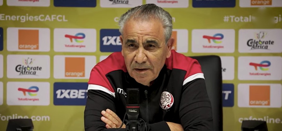  البنزرتي: لاعبو الوداد جاهزون "بدنيا وذهنيا" لخوض مباراة كبيرة ضد كايزر تشيفز 