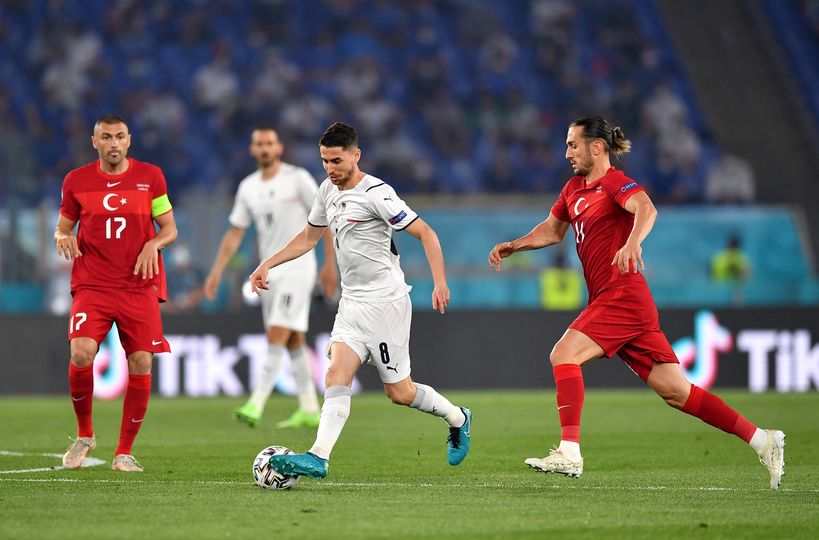  منتخب ايطاليا يفتتح بطولة أوروبا للأمم بثلاثية نظيفة في شباك نظيره التركي 