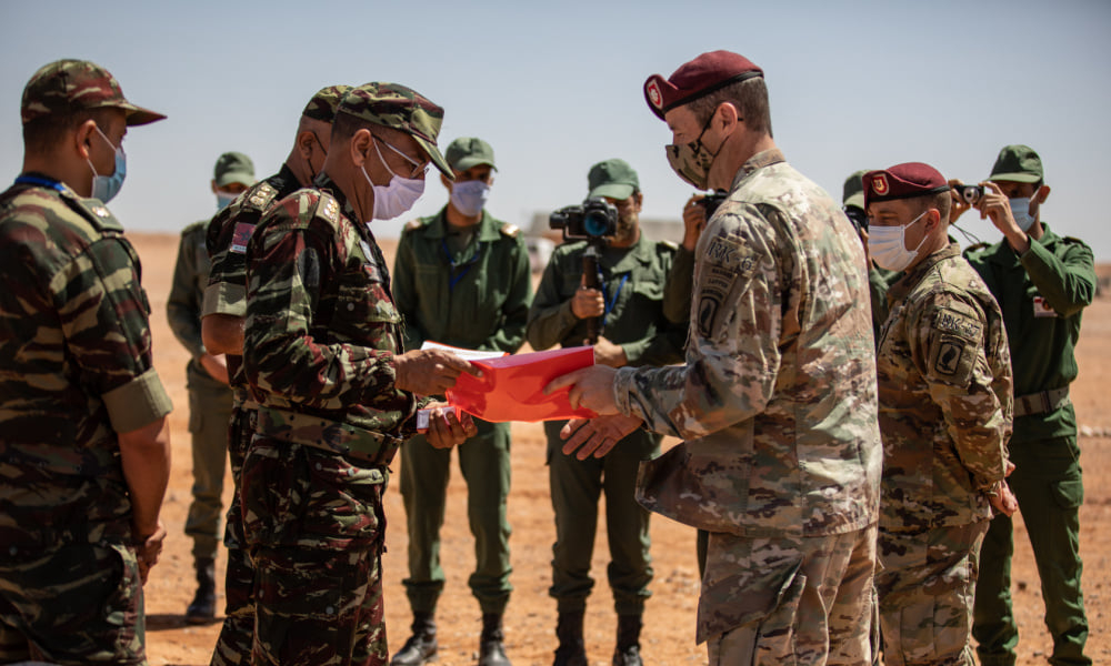  "الأسد الأفريقي 2021".. القوات البرية الأمريكية تحتفي بذكرى تأسيسها بالمغرب 