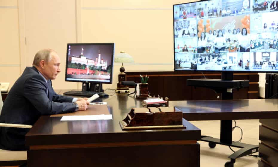 برنامج تلفزي مباشر مع الرئيس الروسي يتعرض لهجمات إلكترونية