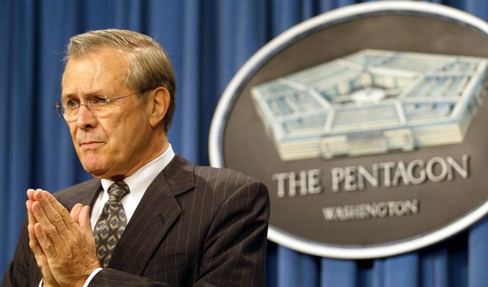 وفاة وزير الدفاع الأمريكي الأسبق دونالد رامسفيلد