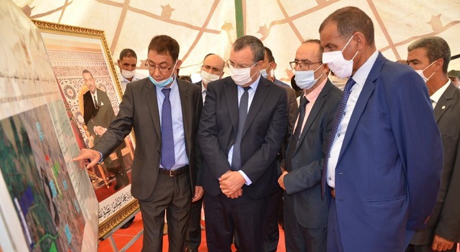 إطلاق مشاريع بقيمة 19 مليون درهم لتزويد إقليم سيدي قاسم بالماء