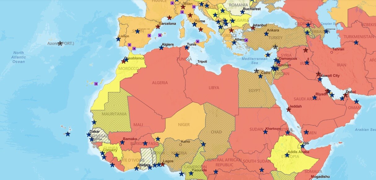 في تحديث جديد.. الخارجية الأمريكية تُبقي المغرب كبلد عربي وشمال إفريقي وحيد آمن للزيارة