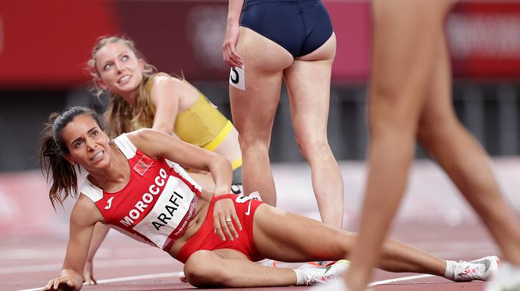  التكتيك الفاشل يُخرج العداءة رباب عرافي من نصف نهائي سباق 800 متر 