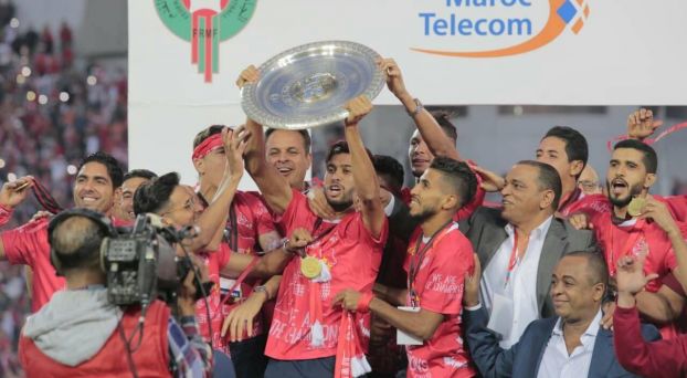 الوداد الرياضي يحرز اللقب عقب فوزه على مضيفه مولودية وجدة (0-2)