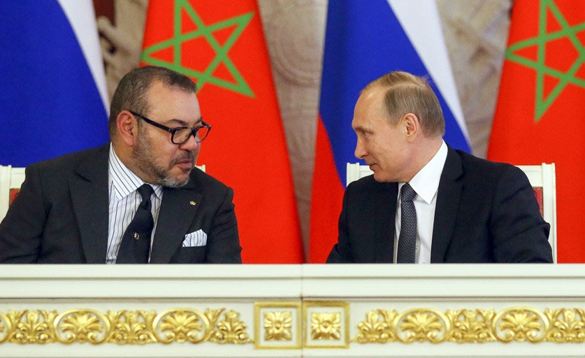 بوتين في رسالة للملك: مرتاحون للعلاقات الودية بين المغرب وروسيا