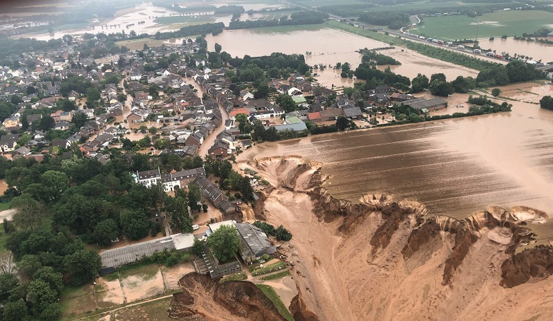  118 قتيلا في أوروبا سببب الفيضانات القوية التي اجتاحت عددا من الدول 