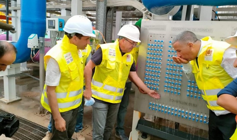 محطة اشتوكة آيت باها تنتج الأمتار المكعبة الأولى من المياه المحلاة