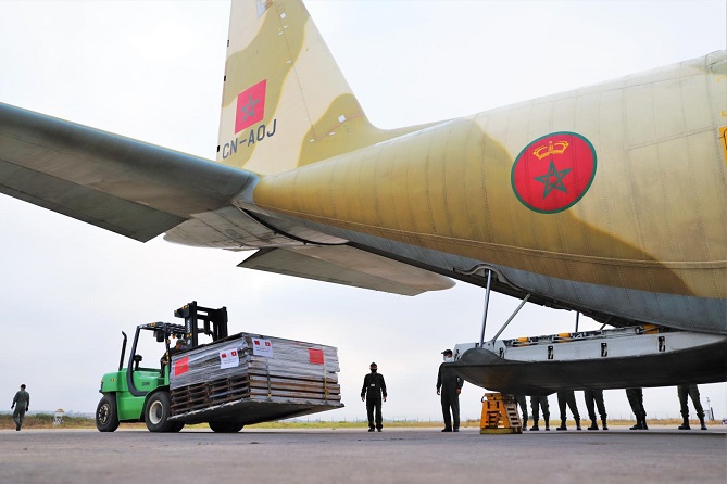  الملك محمد السادس يأمر بإرسال مساعدات إنسانية إلى الفلسطينيين 