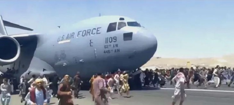  العثور على بقايا بشرية بعجلة طائرة عسكرية قادمة من كابل 