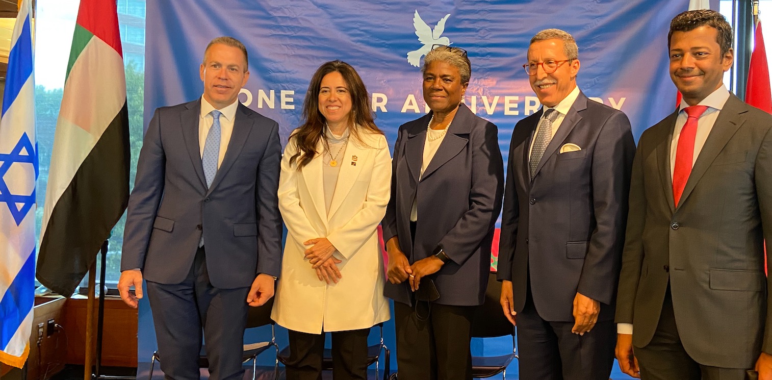  بحضور السفير هلال.. ممثلة بايدن تتعهد بـ"تطوير" الاتفاقيات الدبلوماسية بين العرب وإسرائيل في ذكراها الأولى 