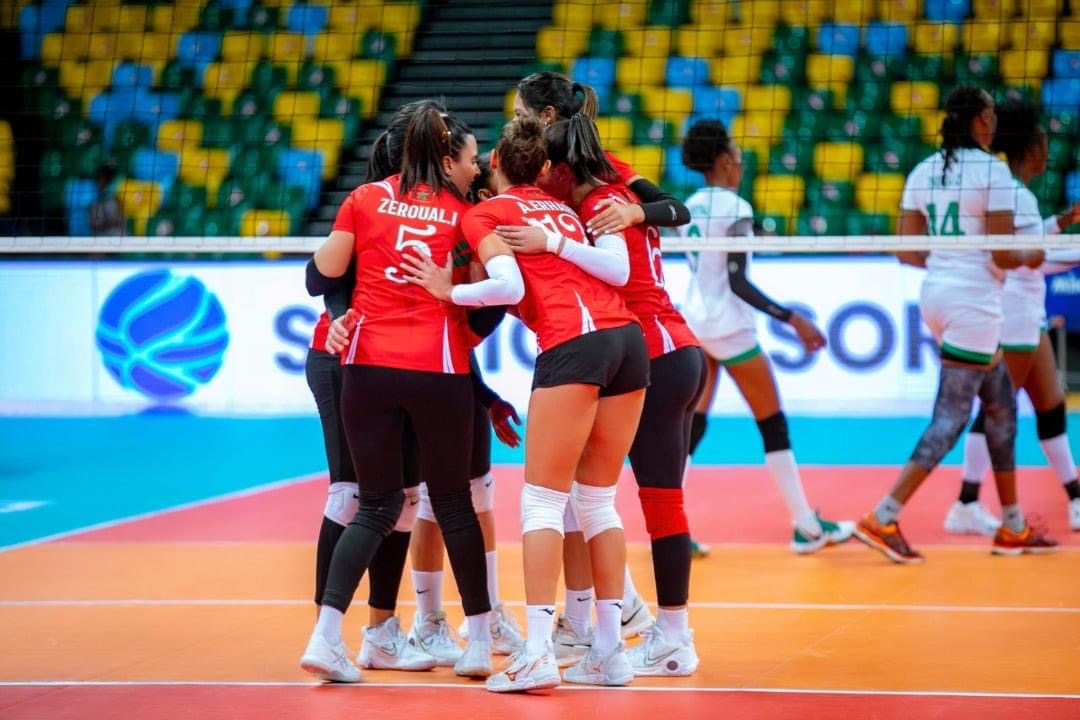  المنتخب المغربي للسيدات ينتزع المركز الثالث في بطولة أمم إفريقيا للكرة الطائرة 