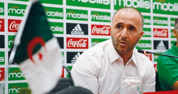  بلماضي: ملاعب الجزائر في حالة "كارثية".. واللعب في مراكش "أمر جيد" 