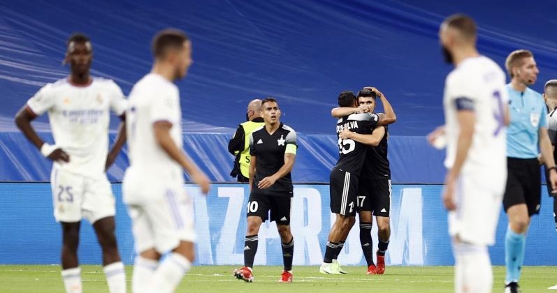  سقوط تاريخي لريال مدريد بميدانه أمام شيريف تيراسبول المولدوفي 