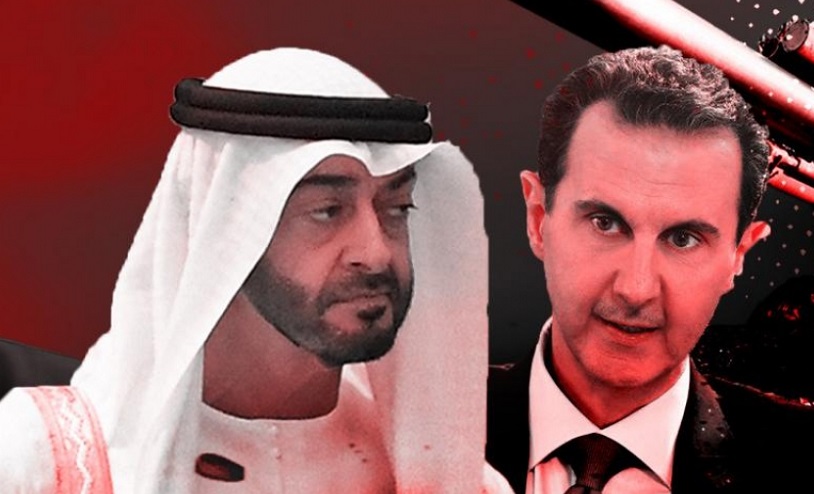  ولي عهد أبوظبي يتلقى اتصالا هاتفيا من بشار الأسد 