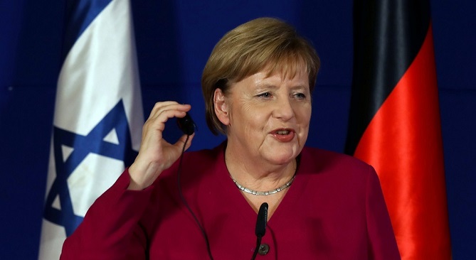 ميركل في إسرائيل بآخر زيارة رسمية