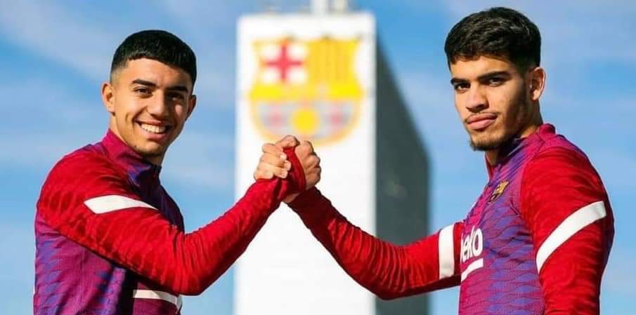 أخوماش والزلزولي موهبتي الكرة المغربية.. للعلى يَسعيان من أجل أن تحيا "البارصا"