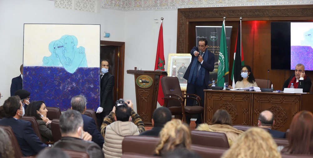 "قطاف الأهلة".. مزاد علني للوحات فنانين تشكيليين مغاربة لفائدة بيت مال القدس الشريف