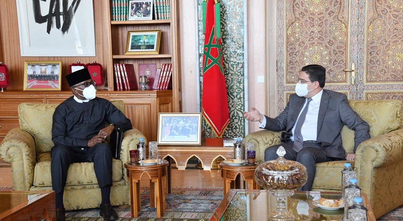  بوريطة يتباحث مع مفوض الاتحاد الإفريقي للشؤون السياسية والسلم والأمن 