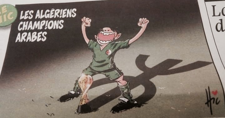 رسم ساخر يُعكر فرحة تبون وشنقريحة بكأس العرب.. هل أصبحت قضية الأمازيغ من المحرمات في الجزائر؟