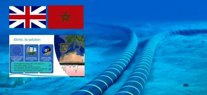  شركة "Xlinks" تشرع في أولى خطوات مشروع إنجاز أطول "كابل" بحري في العالم لنقل الكهرباء من المغرب إلى بريطانيا 