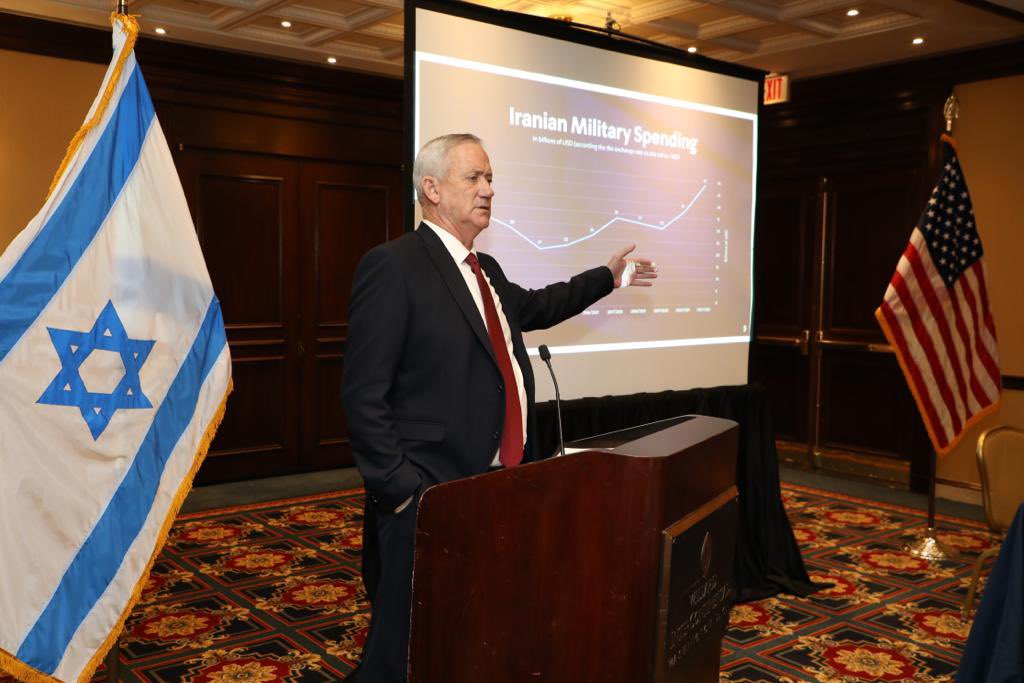  غانتس من الولايات المتحدة: إسرائيل تريد تعميق علاقاتها مع المغرب ومع جيرانها الفلسطينيين 