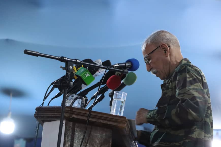  زعيم "البوليساريو" يعترف بهزيمة الجبهة الانفصالية في "الكركرات" وسيطرة المغرب على المنطقة 