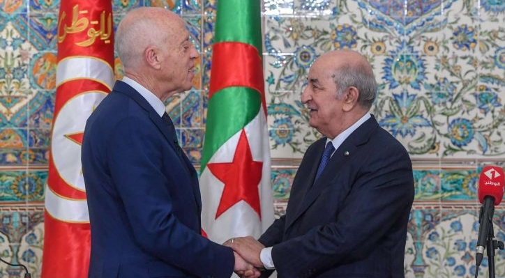  الرئيس الجزائري عبد المجيد تبون يزور تونس 