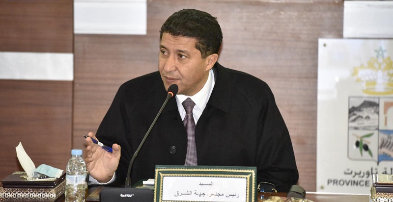  بعيوي يناقش مشاريع مجلس جهة الشرق في جرسيف وتاوريرت مع عاملي الإقليمين 