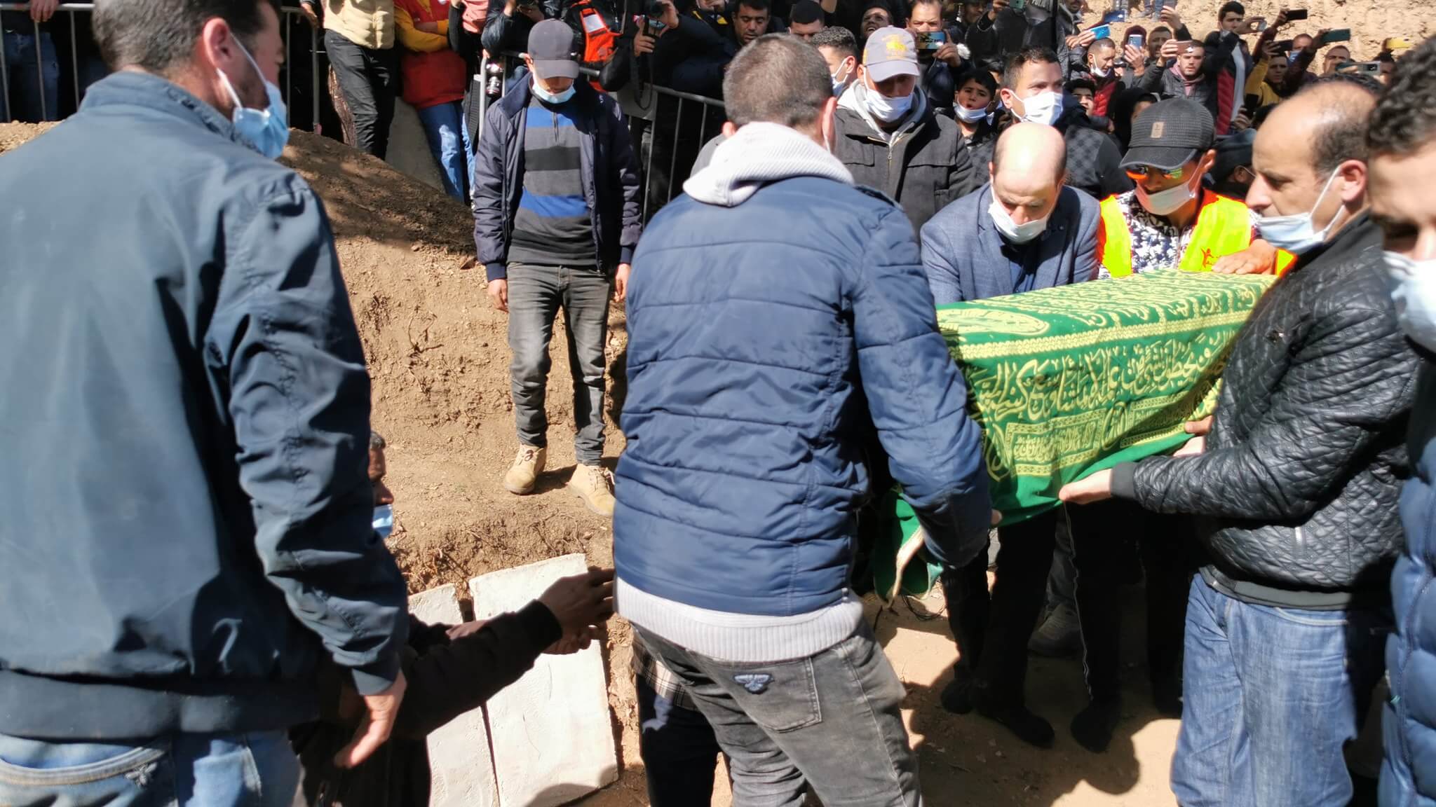 تشييع جثمان الطفل ريان إلى مثواه الأخير