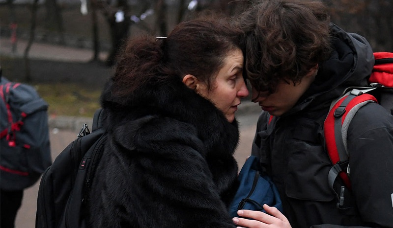  مشاهد من العاصمة الأوكرانية بعد بدء الهجوم الروسي 