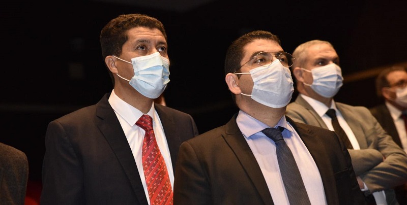 وزير الثقافة ورئيس جهة الشرق يزوران أكبر مسرح بالمغرب