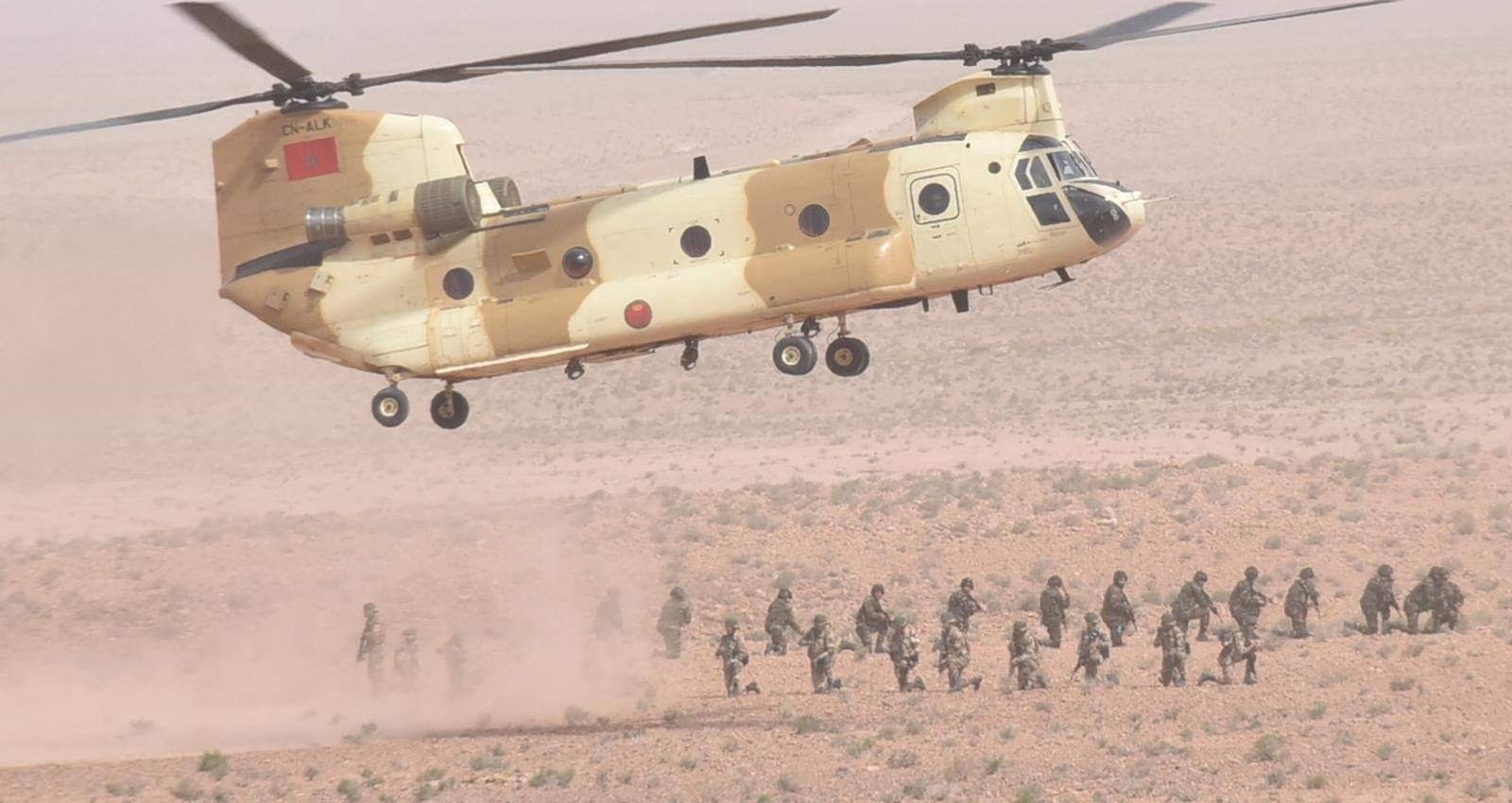  القوات المغربية ونظيرتها الفرنسية يُجريان مناورات عسكرية قرب الحدود الجزائرية 