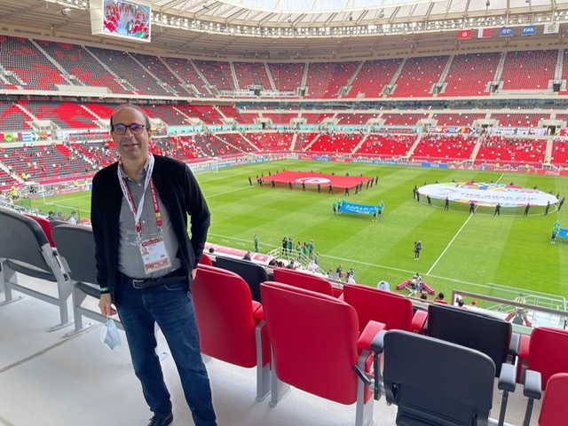 الشوالي: غالطوك فقالوا السياسة والرياضة منفصلتان.. "عاشت القضية الفلسطينية"