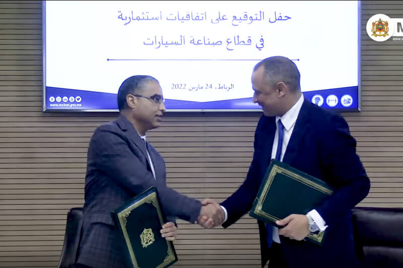  بقيمة 170 مليون دولار.. التوقيع على 8 اتفاقيات استثمارية في قطاع السيارات ستحدث نحو 12 ألف منصب شغل 