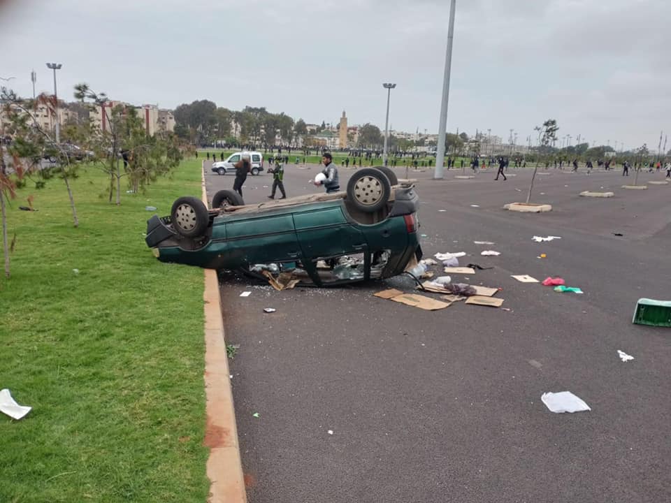 توقيف 160 شخصا على خلفية أعمال الشغب عقب مباراة الجيش والفتح