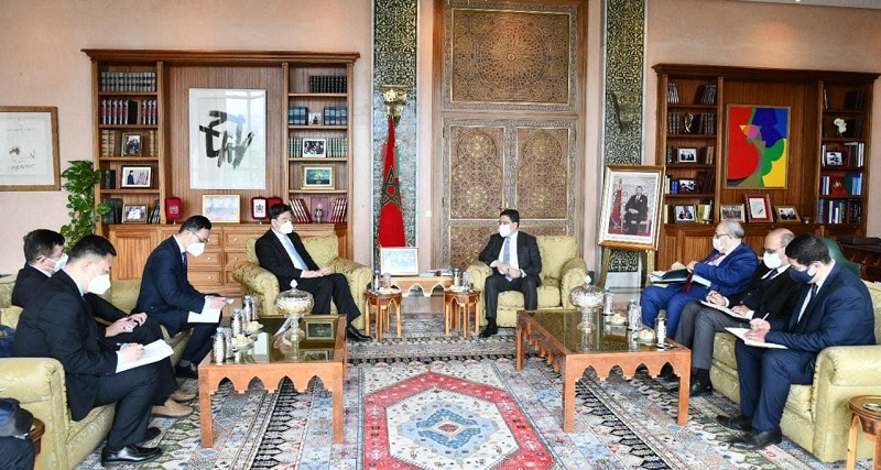 بوريطة يتباحث مع المبعوث الخاص للحكومة الصينية للشرق الأوسط