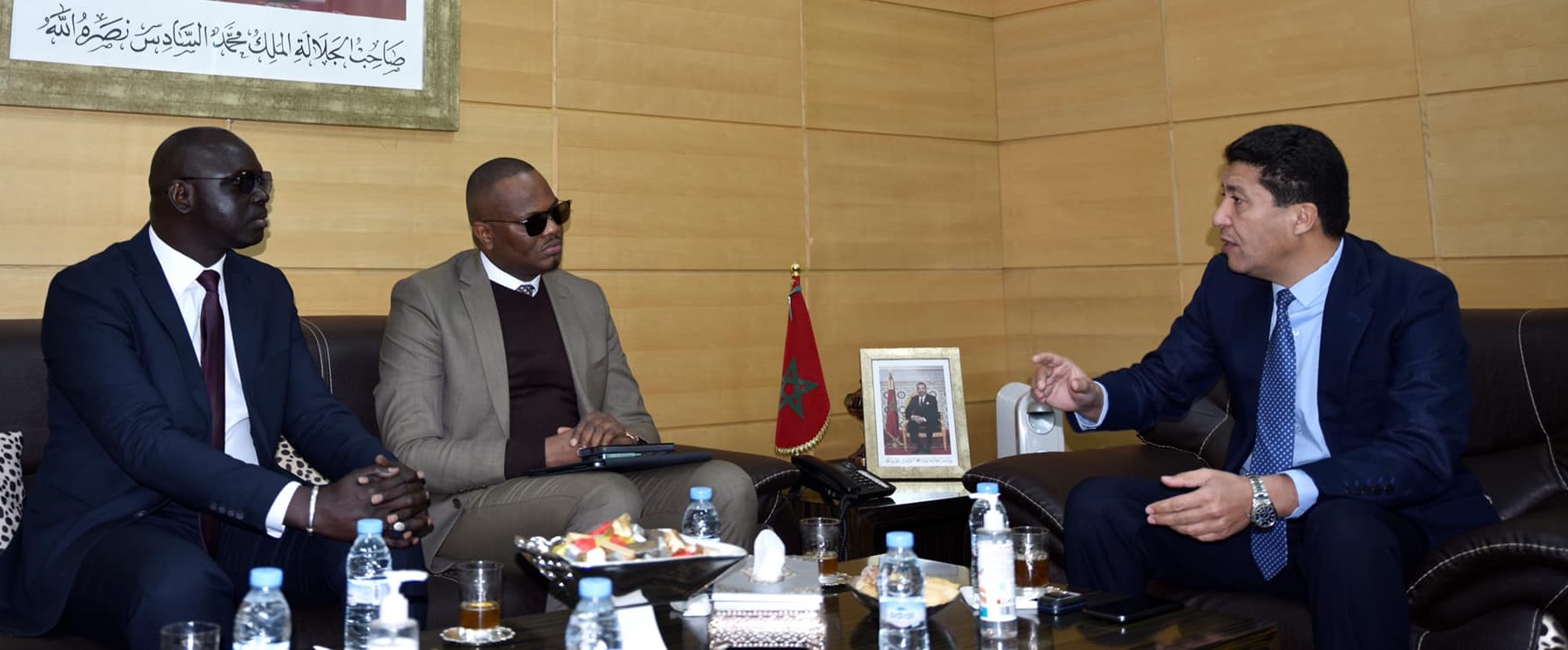 رئيس جهة الشرق يستقبل رئيس مجلس مقاطعة كولاك السنغالية